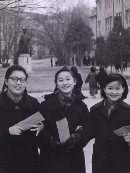 1969년 3월, ﻿이화에 합격한 예비 이화인